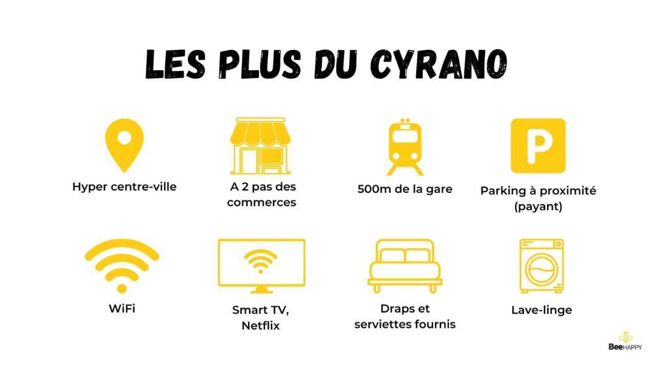 Le Cyrano De Bergerac Leilighet Eksteriør bilde